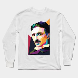 Nikola Tesla Long Sleeve T-Shirt